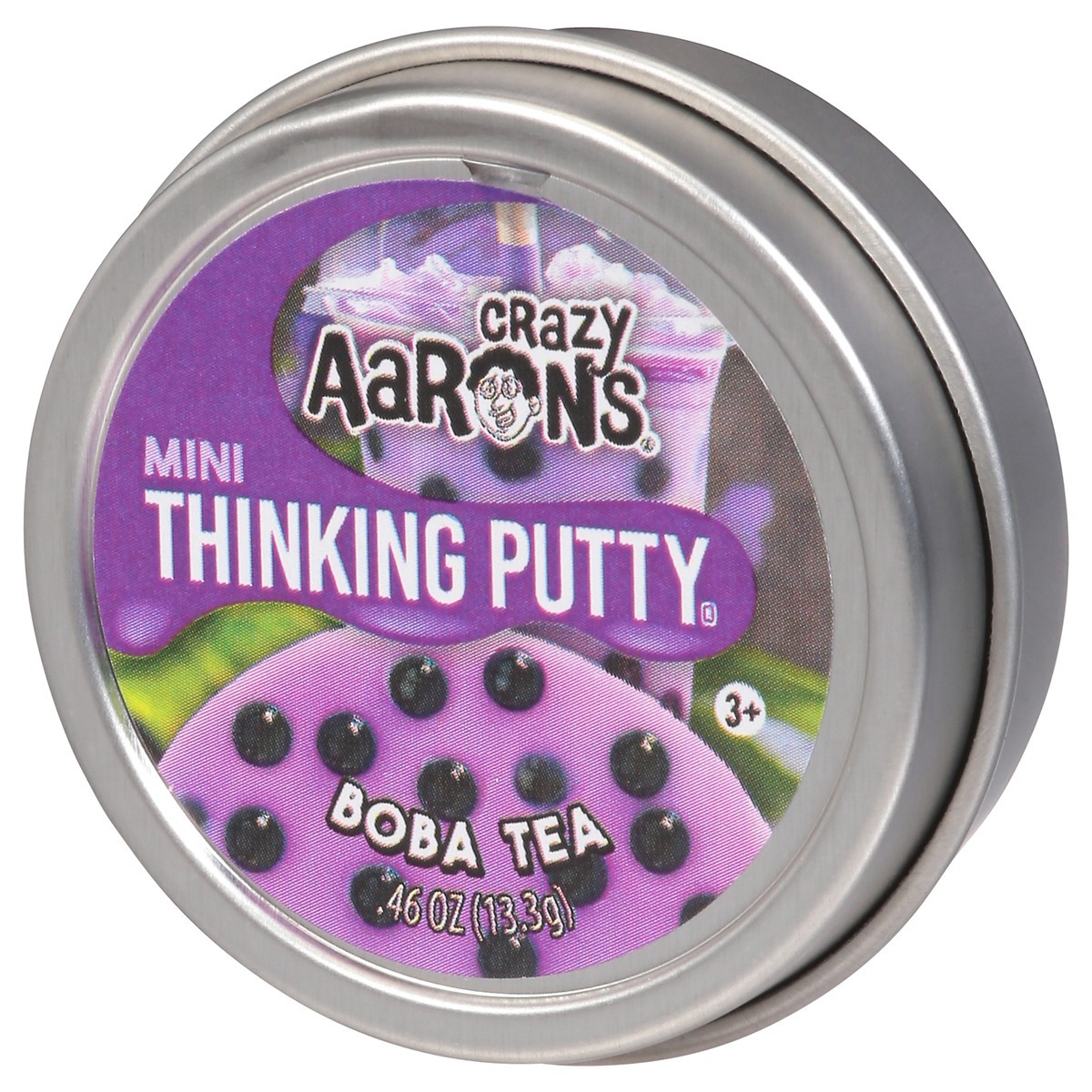 slide 4 of 4, Crazy AArons Boba Tea Thinking Putty Mini 0.46 oz, 1 ct