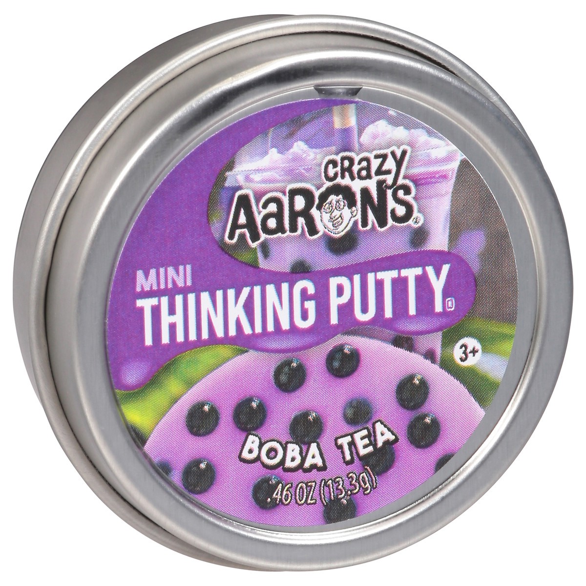 slide 2 of 4, Crazy AArons Boba Tea Thinking Putty Mini 0.46 oz, 1 ct