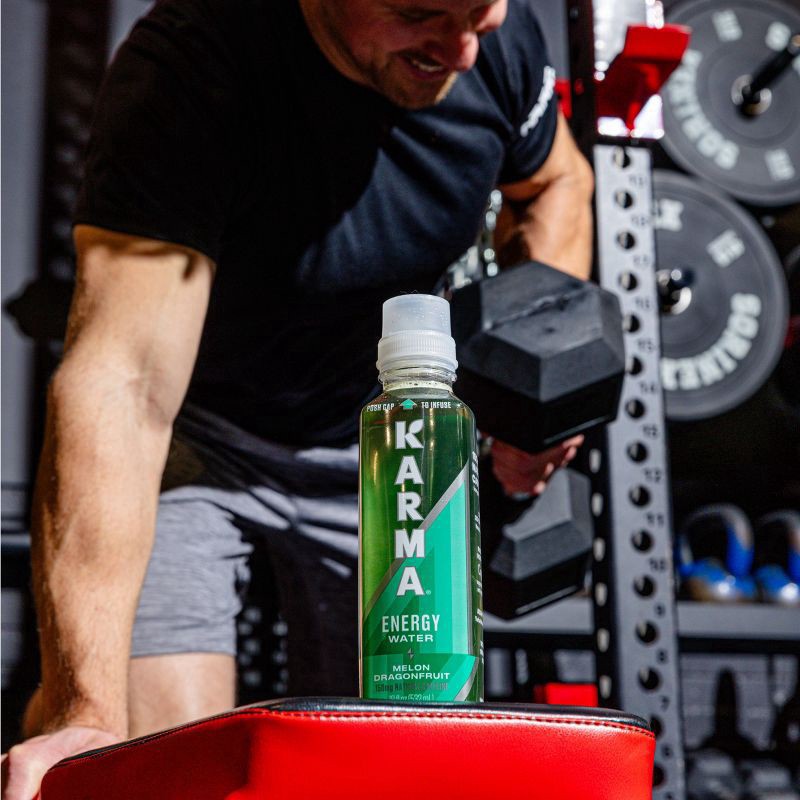 slide 2 of 6, Karma Water Melon Dragonfruit Energy - 18 oz, 18 oz