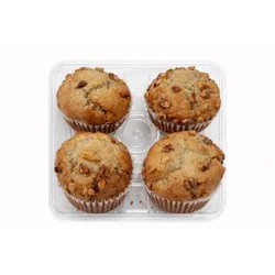 Banana Nut Muffin, 4 ct
