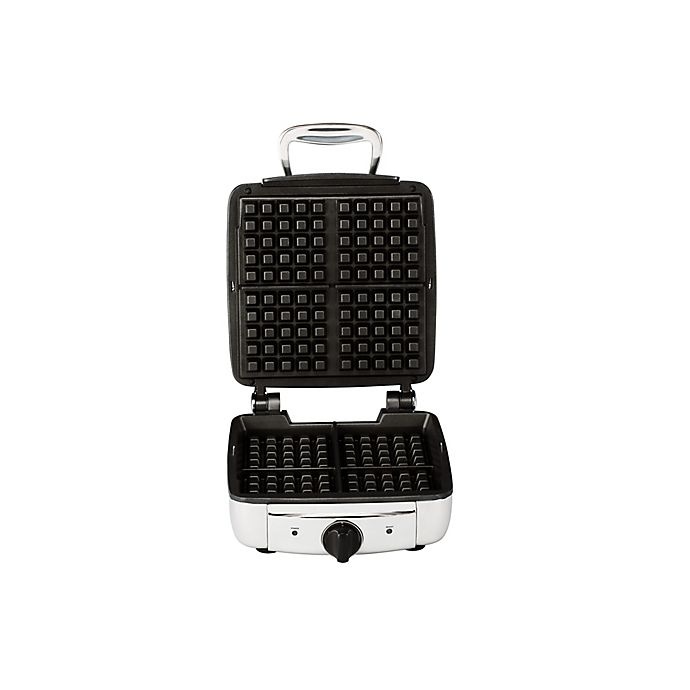 slide 2 of 7, All-Clad 4-Square Belgian Waffle Iron, 1 ct