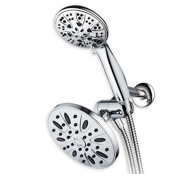 slide 1 of 5, RainSpa 3-in-1 Ultra-Luxury Rainfall Combination Showerhead - Chrome, 1 ct