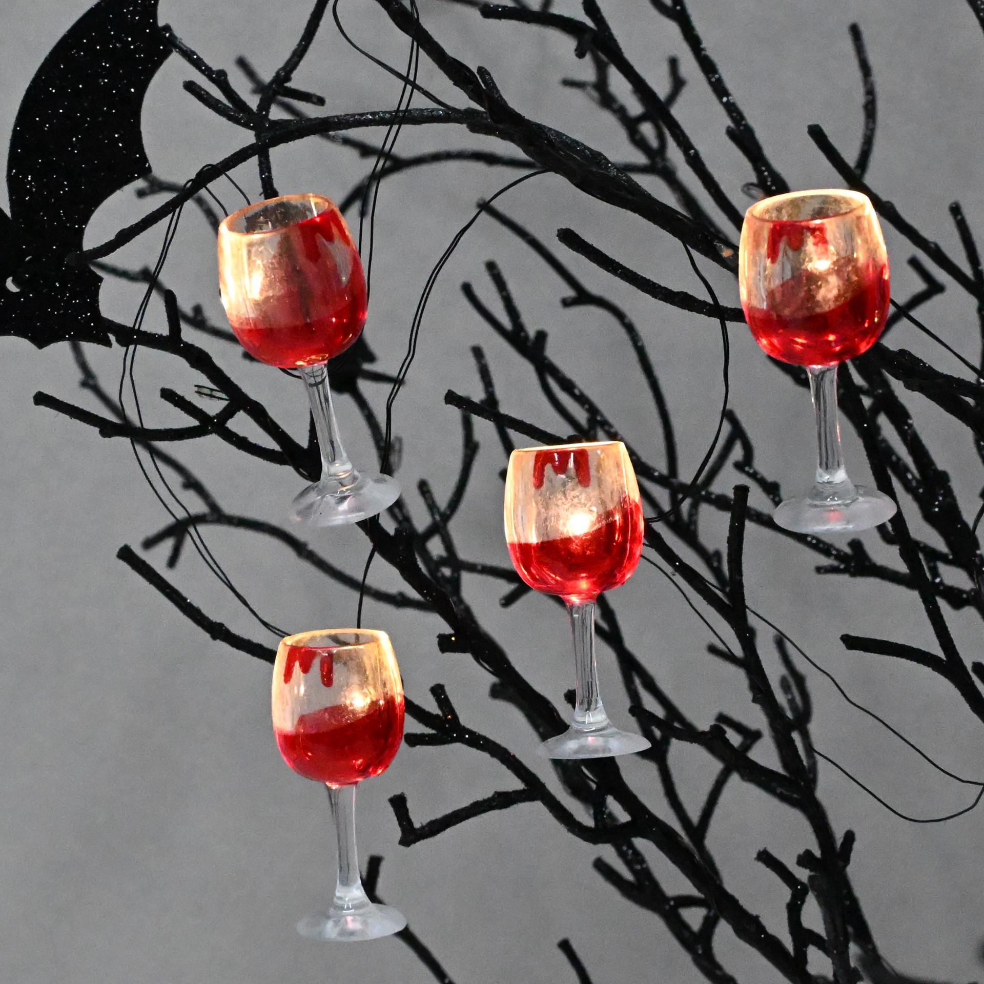 slide 3 of 4, 5.25ft. Bloody Glass Icon String Lights By Ashland, 5.25 ft