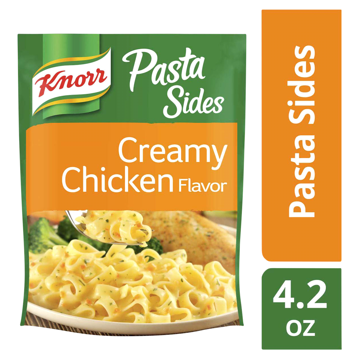 slide 1 of 6, Knorr creamy chicken flavor pasta sides, 4.2 oz