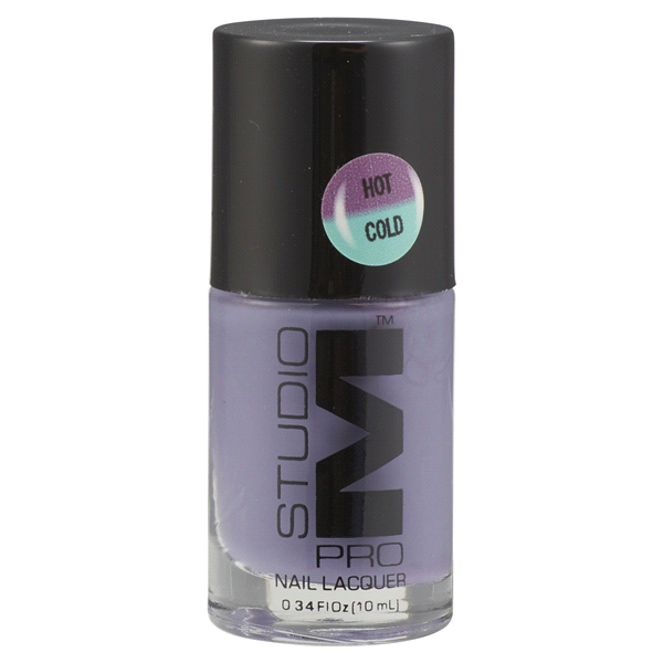 slide 1 of 1, Studio M Pro Mood Changing Nail Lacquer, Serenity Now, 10 ml