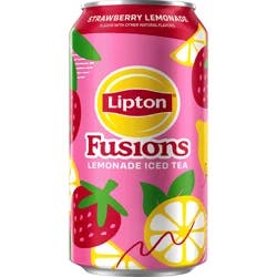 Lipton Fusions Iced Tea Strawberry Lemonade 16 Fl Oz