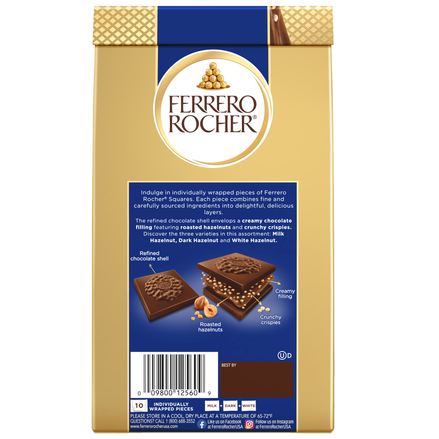 slide 2 of 2, &ferre Ferrero Ast Choc Hzlnt, 1 ct