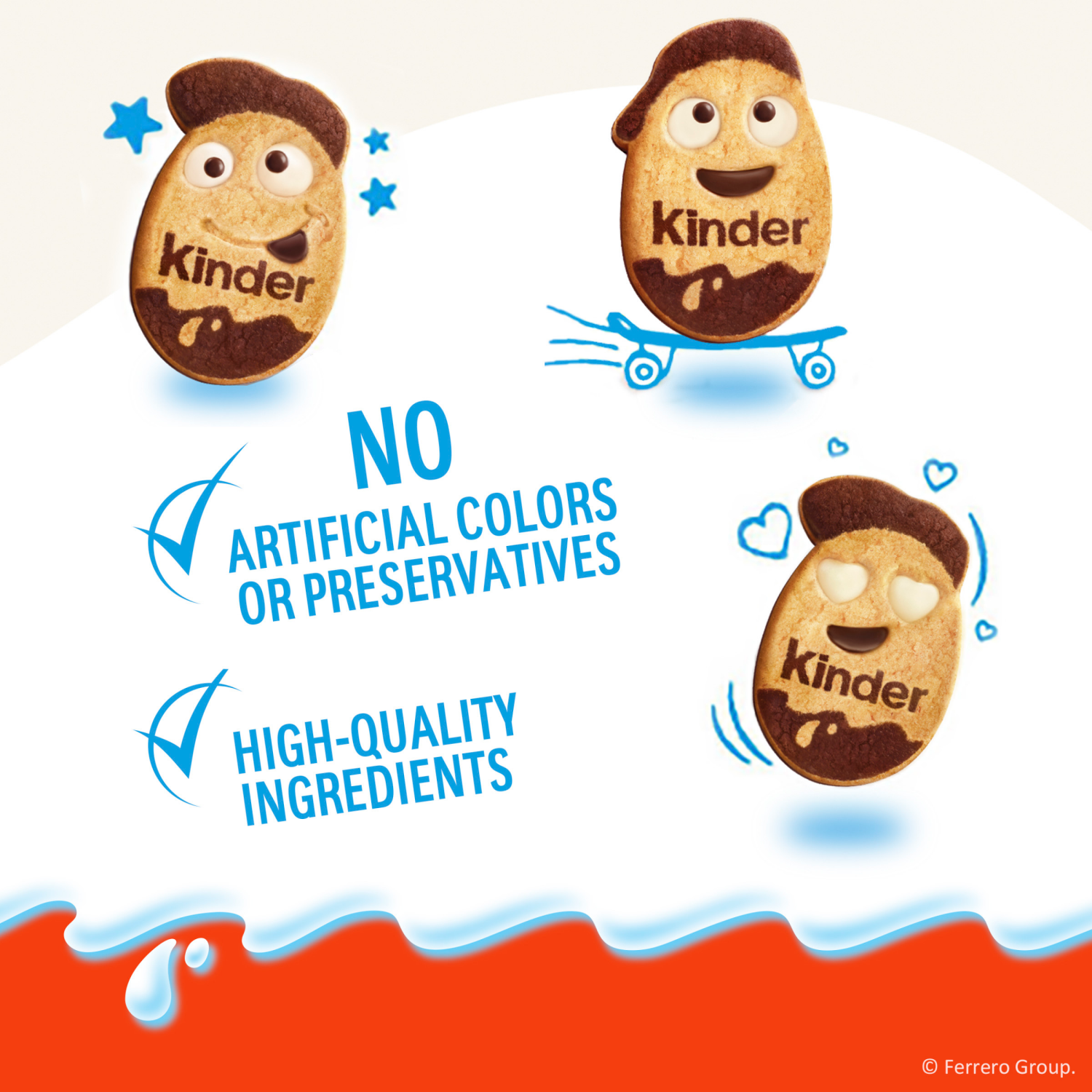 slide 3 of 5, Kinderini Cookies 20ct Pouch 8.8oz, 20 ct, 8.8 oz