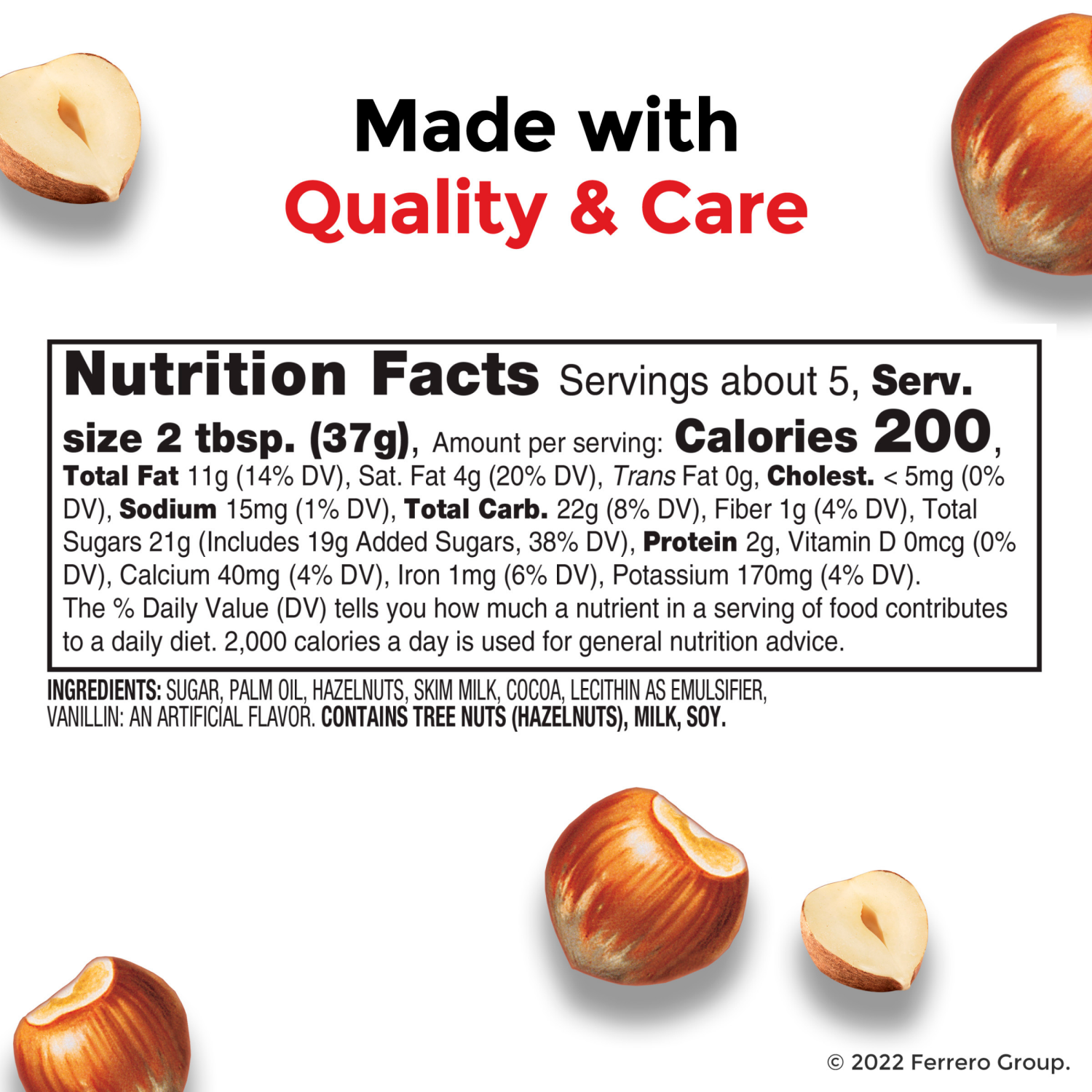 slide 4 of 5, Nutella Hazelnut Spread with Cocoa 7.7 oz, 7.7 oz