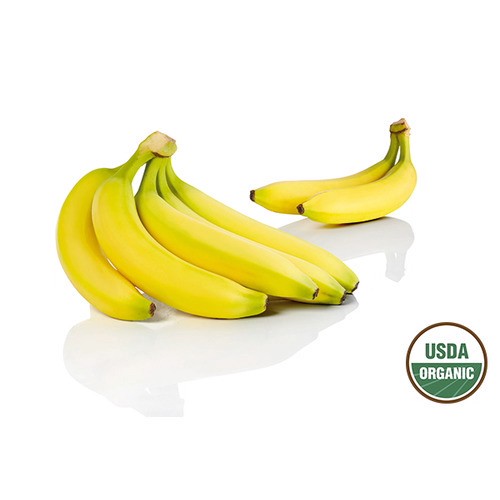 slide 1 of 1, organic bananas, per lb