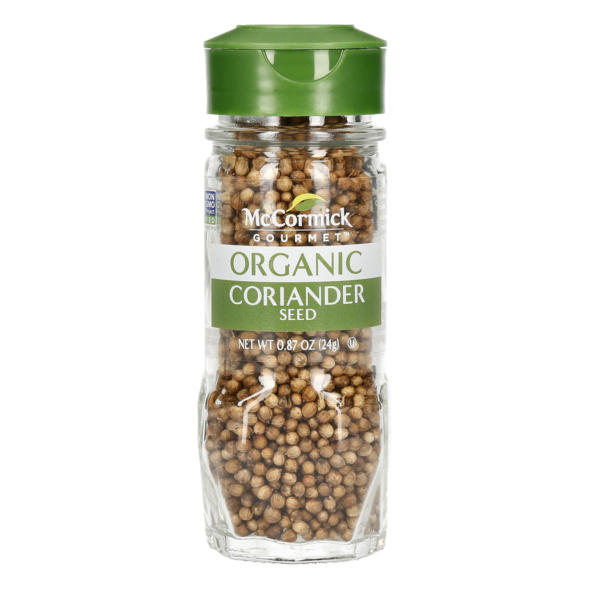 slide 1 of 2, McCormick Gourmet Organic Coriander Seed, 0.87 oz