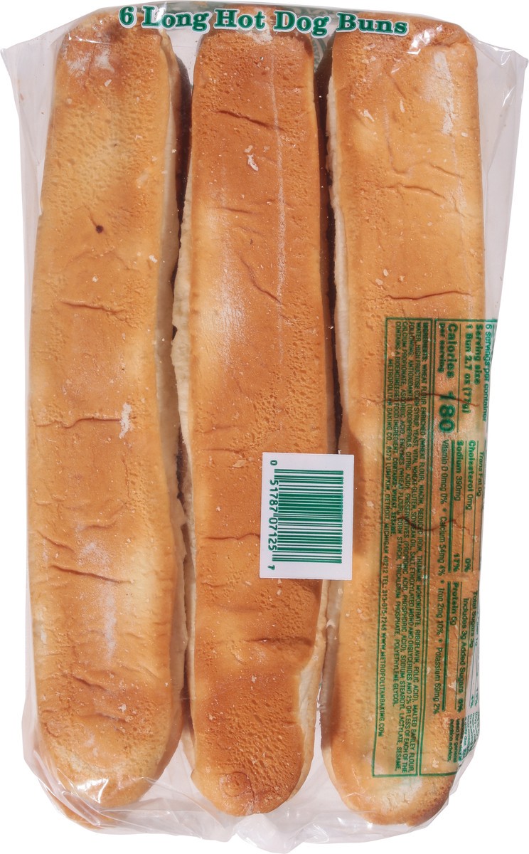 slide 6 of 14, Korda's Coney Island Footlongs Hot Dog Buns 6 ea, 6 ct