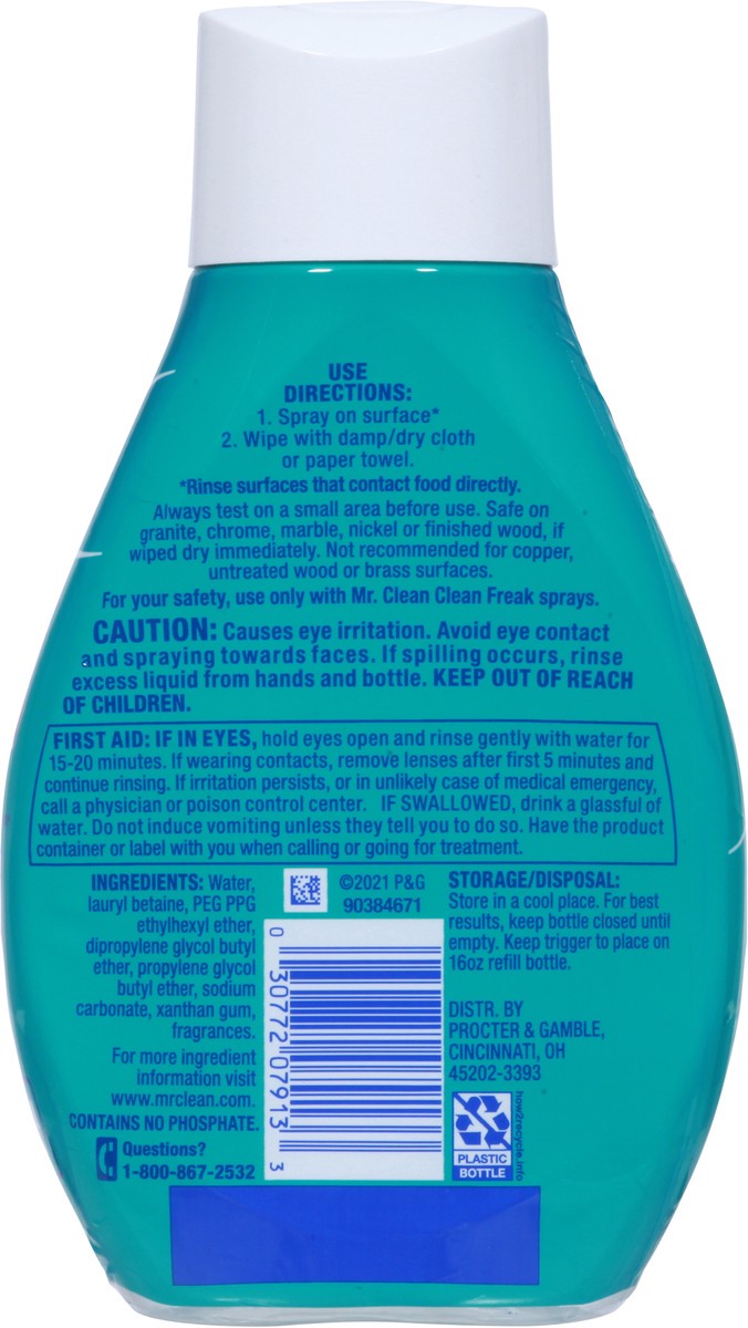 slide 7 of 9, Mr. Clean Clean Freak Fresh Deep Cleaning Mist Cleaner 16 ea, 16 ct