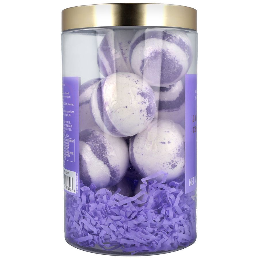 slide 4 of 5, Modern Expressions Bath Bombs Lavender & Chamomile, 10 ct
