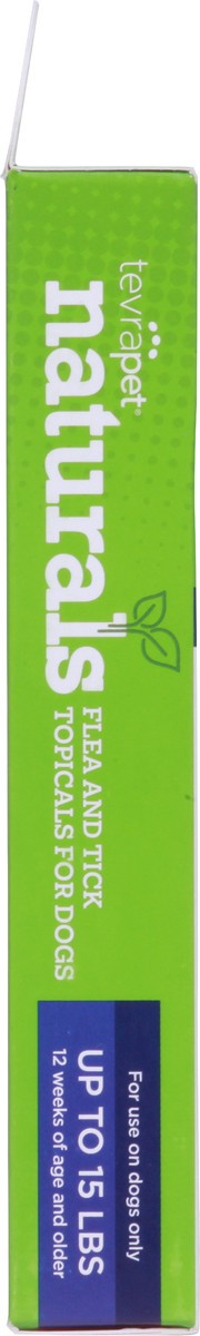 slide 7 of 13, TevraPet Naturals Flea & Tick Topicals for Dogs 3 - 1.5 ml Applicators, 3 ct