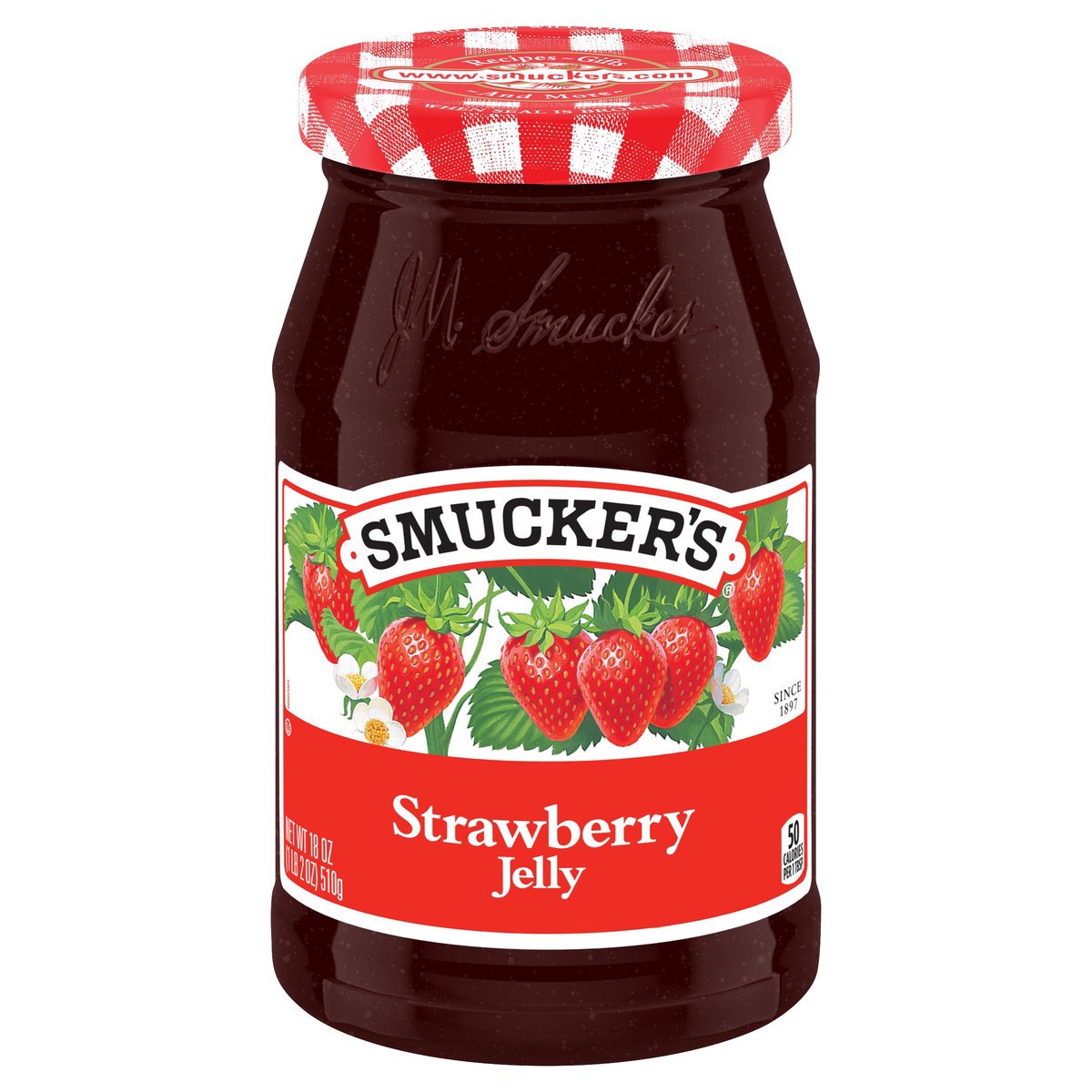 slide 11 of 13, Smucker's Strawberry Jelly, 18 oz