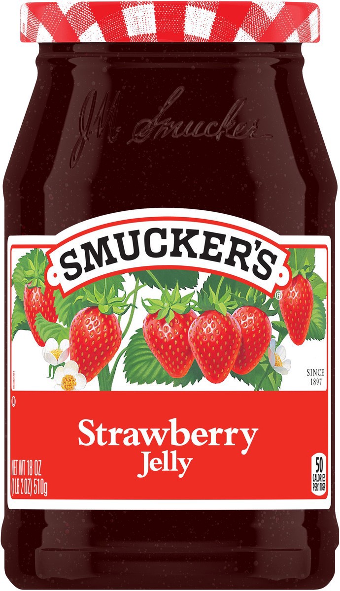 slide 3 of 13, Smucker's Strawberry Jelly, 18 oz