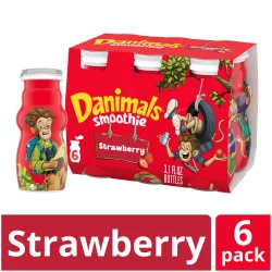 Danimals Strawberry Explosion Smoothies Bottles
