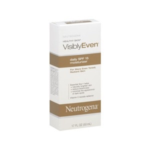 slide 1 of 1, Neutrogena Healthy Skin Visibly Even Daily Moisturizer Spf 15, 1.7 oz