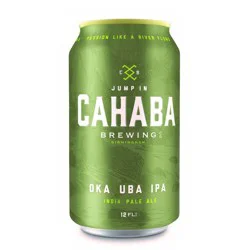 Cahaba Brewing Co Cahaba Oka Uba IPA Beer - 6 Pack 12 fl oz Cans