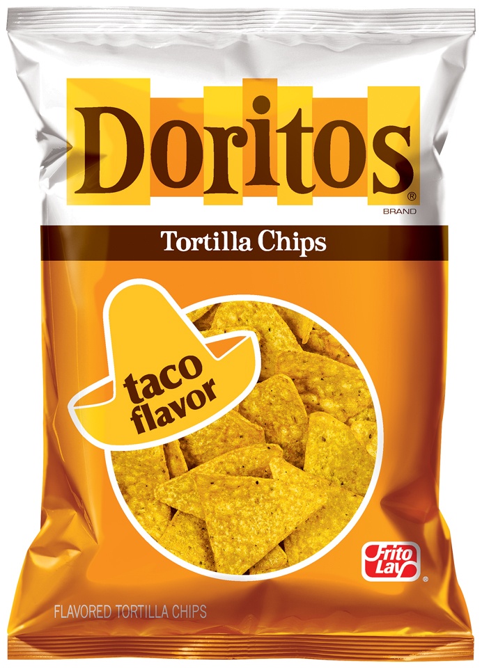 slide 1 of 1, Doritos Taco Flavor Tortilla Chips, 10.5 oz