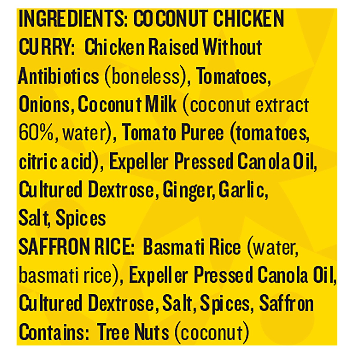 slide 3 of 11, Café Spice Coconut Chicken Curry with Saffron Rice, 16 oz