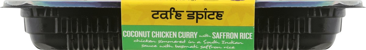 slide 9 of 11, Café Spice Coconut Chicken Curry with Saffron Rice, 16 oz