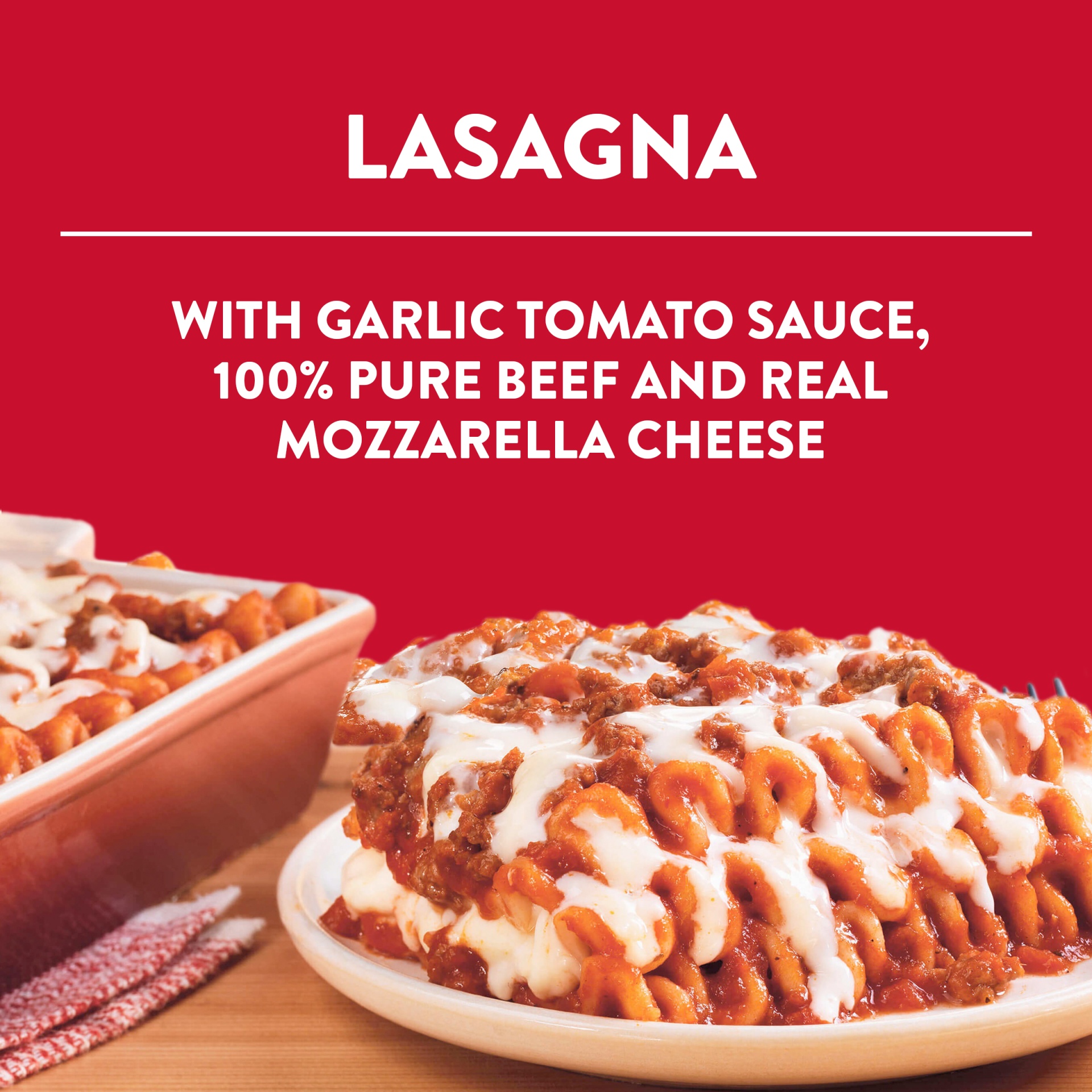 slide 2 of 6, Stouffer's Family Size Cheesy Garlic Lasagna With Meat Sauce, 35 oz