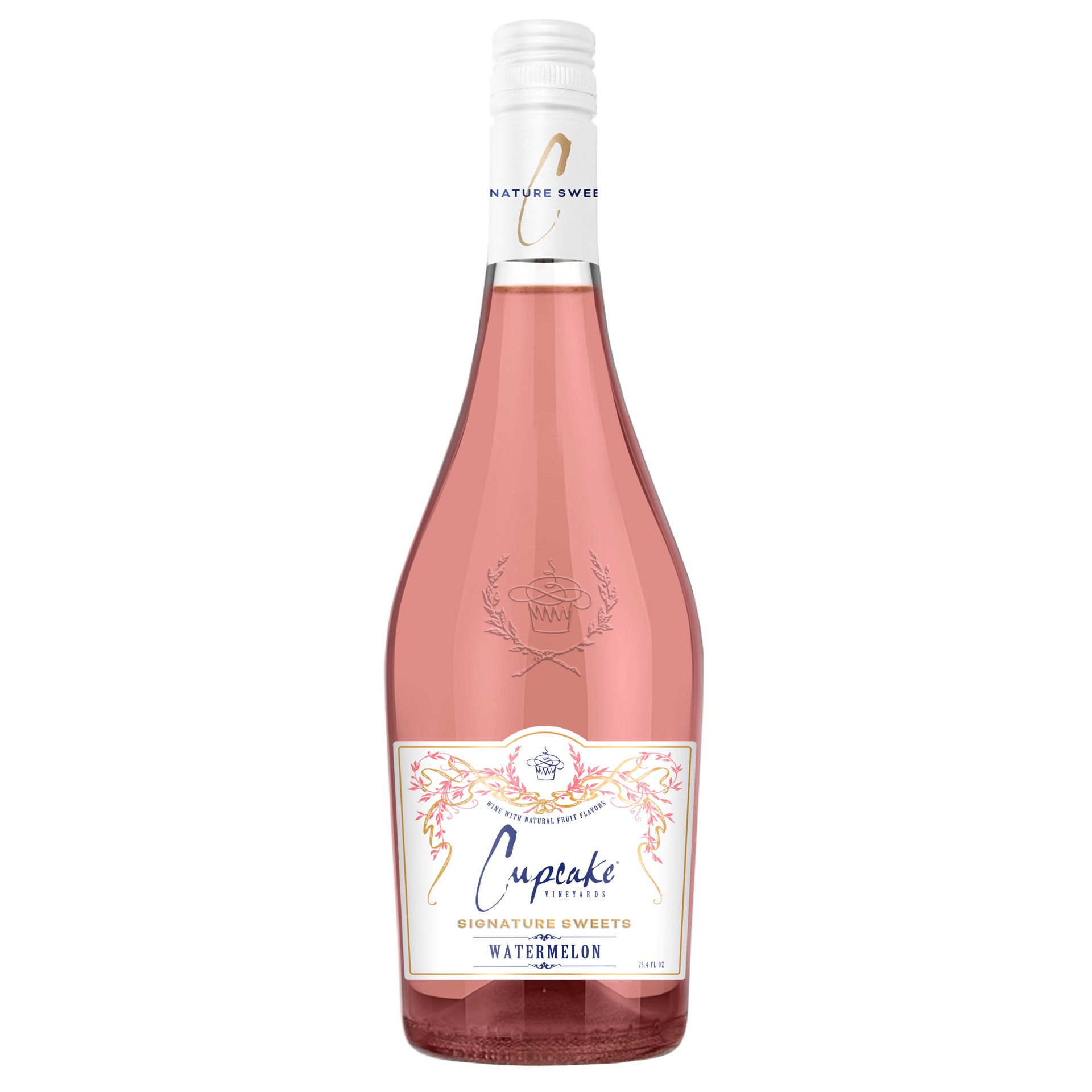 slide 1 of 5, Cupcake Vineyards Signature Sweets Watermelon Moscato Wine, 750 ml