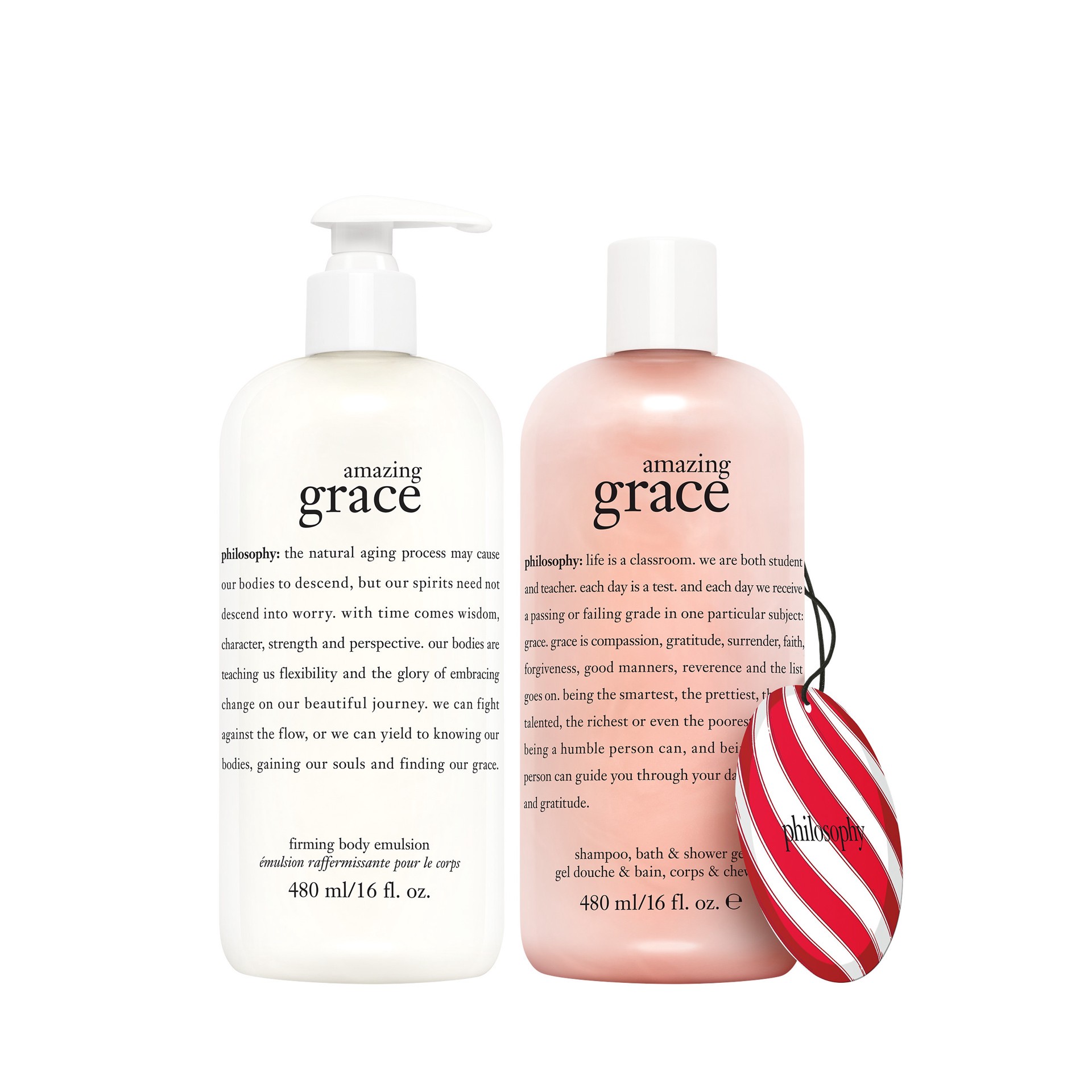 slide 1 of 2, Amazing Grace Firming Body Emulsion 16Oz, 480 ml