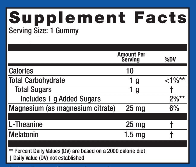 slide 4 of 5, Natural Vitality SLEEP Nighttime Berry Kids Magnesium Supplement Gummies – 60 Count, 1 Bottle, 1 ct