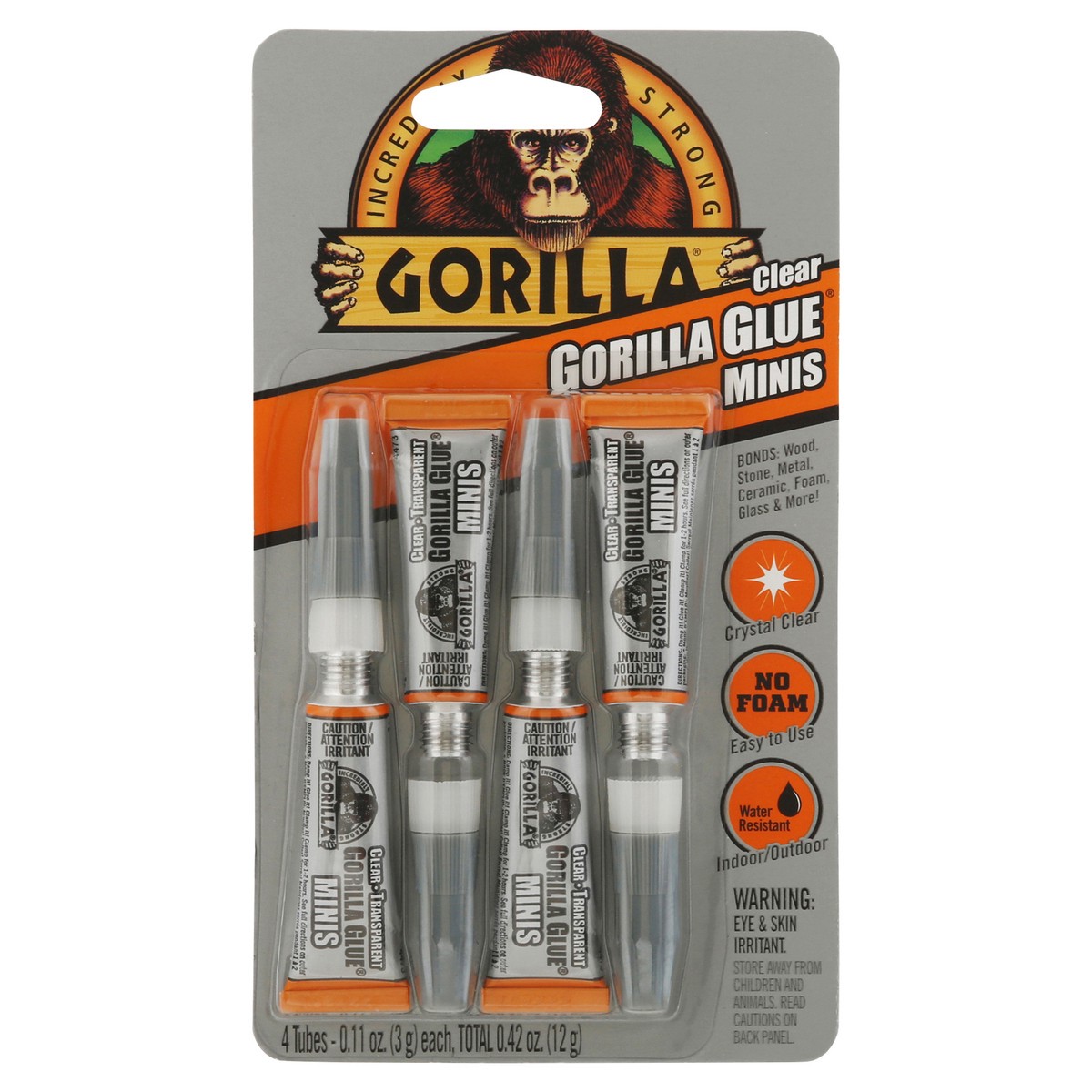 Gorilla - Clear Glue Minis, 4-Pack