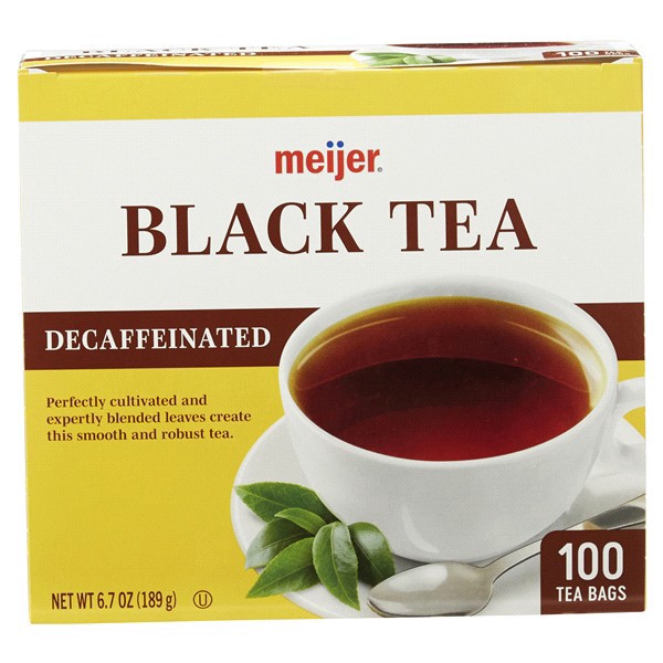 slide 20 of 29, Meijer Decaf Black Tea - 100 ct, 100 ct