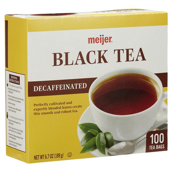 slide 4 of 29, Meijer Decaf Black Tea - 100 ct, 100 ct
