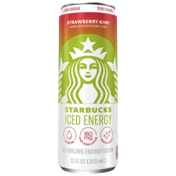 Starbucks Iced Energy Strawberry Kiwi 12 Oz