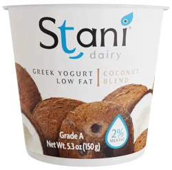 Stani Coconut Blend Low Fat Greek Yogurt