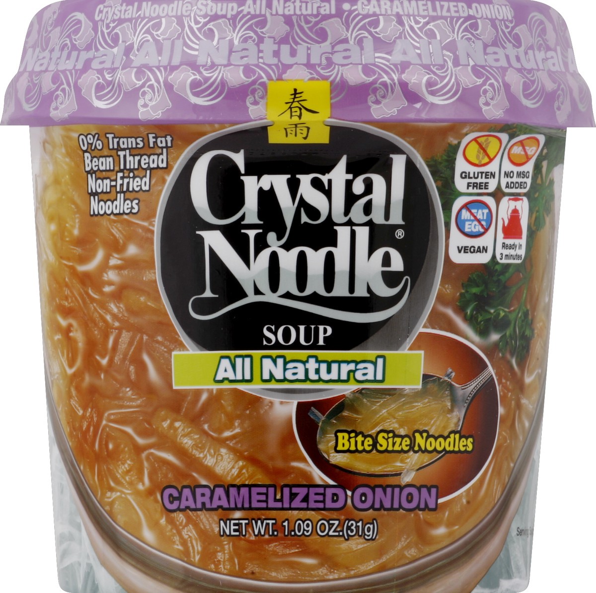 slide 3 of 3, Crystal Noodle Caramelized Onion Soup, 1.09 oz