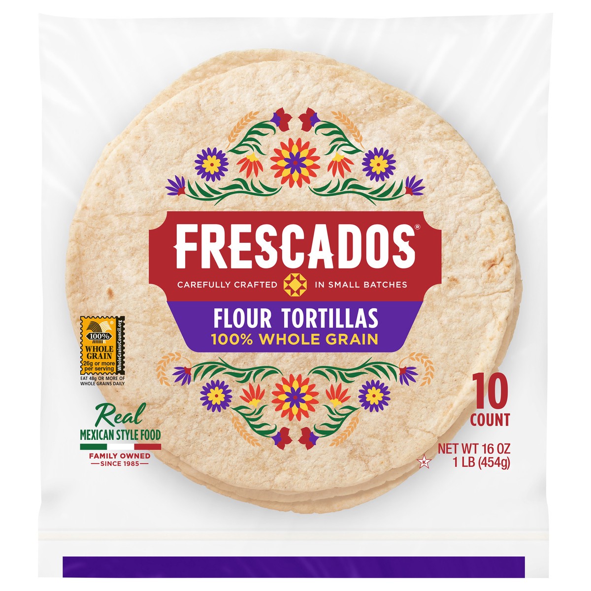 slide 1 of 10, Frescados Flour Tortillas, 10 ct