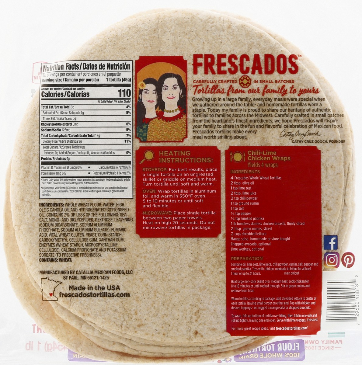 slide 6 of 10, Frescados Flour Tortillas, 10 ct