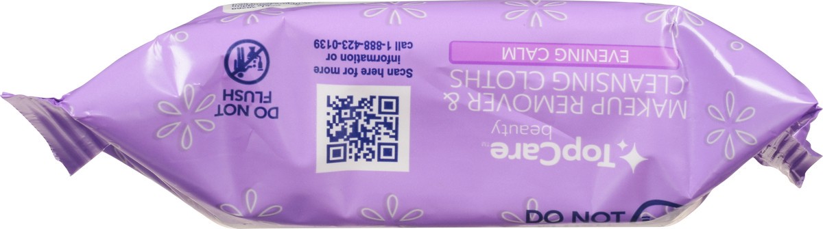 slide 4 of 9, Topcare Makeup Remover Wipes Night, 25 ct