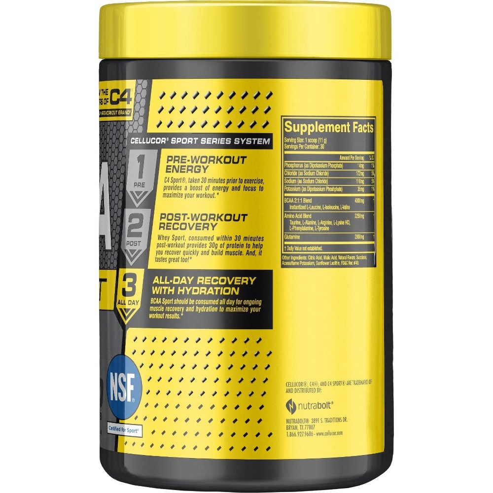 Cellucor BCAA Sport Cherry Limeade 11.5 oz Shipt