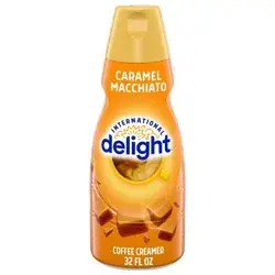 International Delight Coffee Creamer, Caramel Macchiato, Refrigerated Flavored Creamer, 32 FL OZ Bottle