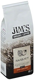 slide 1 of 4, Jim's Organic Coffee Coffee Hazelnut Organic - 12 oz, 12 oz