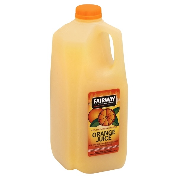 slide 1 of 1, Fairway Orange Juice, 1/2 gal