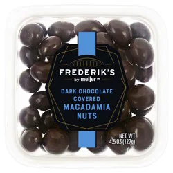 FREDERIKS BY MEIJER Frederik's by Meijer Dark Chocolate Macadamia Nuts, 4.5 oz.