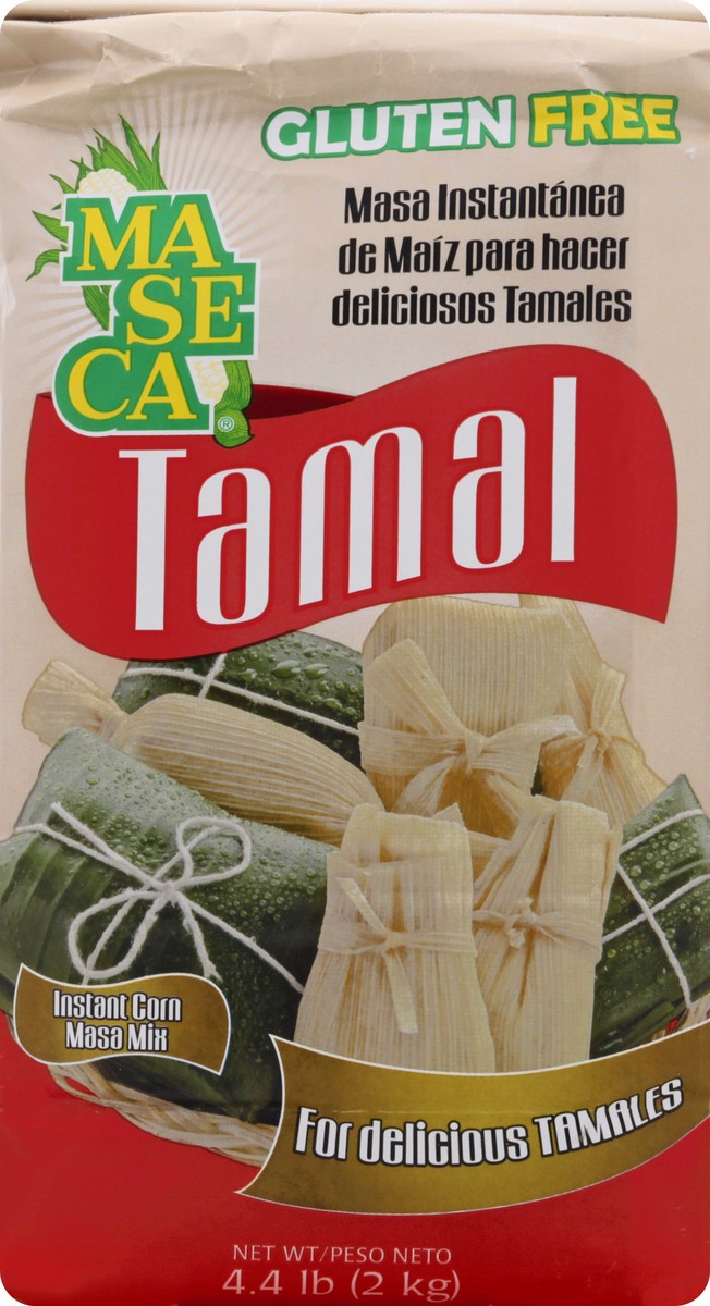 slide 9 of 9, Maseca MASECA Tamal Instant Corn Masa Flour 4 Lb Bag, 4.4 lb