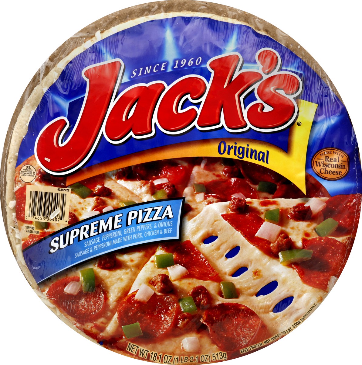 slide 5 of 6, Jack's Original Supreme Pizza, 18.09 oz