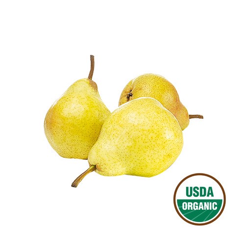 slide 1 of 1, organic Bartlett pears, 2 lb., 2 lb