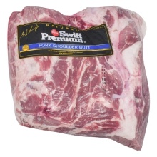 slide 1 of 1, JBS Swift Bone In Pork Butt, per lb