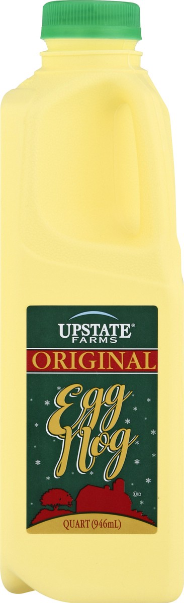 slide 1 of 9, Upstate Farms Original Eggnog 1 qt, 1 qt